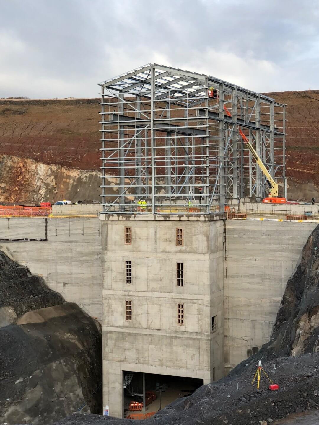 Bardon Hill Quarry Crusher Building, Leicestershire