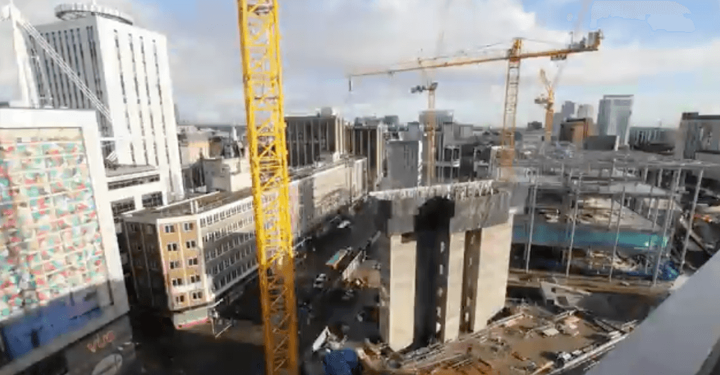 Development in the Centre of Cardiff