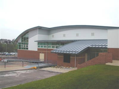 Sports hall Caerleon College, Newport